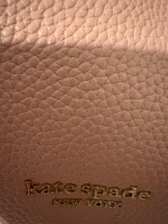 kate spade Pebble Leather Shoulder Bag in Blush Pink - Picture 6 of 7